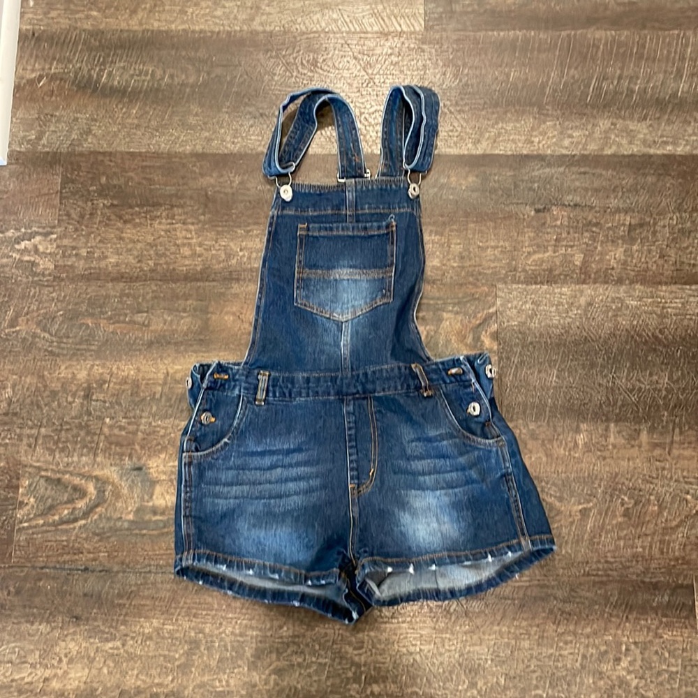 Denim overalls